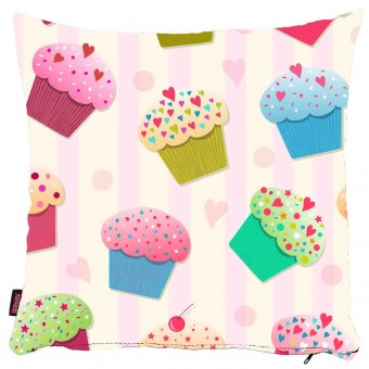 Cupcake Yastık Kılıfı